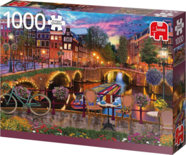 Jumbo Puzzel - Amsterdamse Grachten - 1000 Stukjes