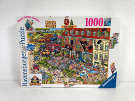 Ravensburger Ray's Comic Series Puzzel - Holiday Resort 2, The Hotel - 1000 Stukjes