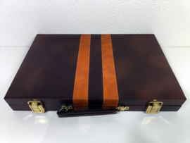 Backgammon koffer - 38 x 25 cm
