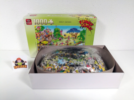 King Funny Comic Collection Puzzel - Golf Safari - 1000 Stukjes