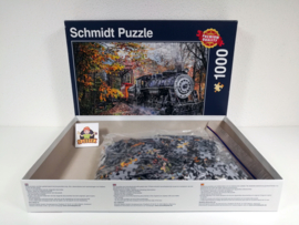 Schmidt Puzzel - Fascinerend Treinspoor - 1000 stukjes