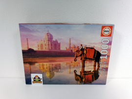 Educa Puzzel - Elephant at Taj Mahal - 1000 Stukjes