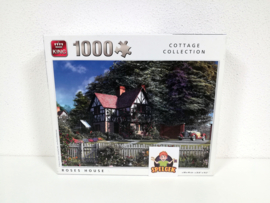King Cottage Collection Puzzel - Roses House - 1000 Stukjes