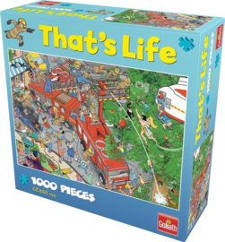 Goliath That's Life Puzzel - Fire Station - 1000 Stukjes