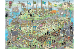 Jumbo Jan van Haasteren Puzzel - Highland Games - 1000 Stukjes