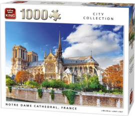 Notre Dame Cathedral, France - King City Collection - 1000 Stukjes