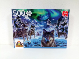 Jumbo Puzzel - Winterwolven - 500 Stukjes