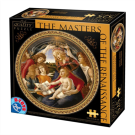 Sandro Botticelli, Madonna del Magnificat - D-Toys High Quality Ronde Puzzel - 525 Stukjes