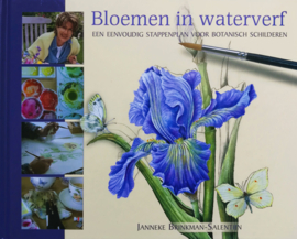 Bloemen in waterverf