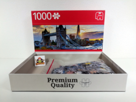 Jumbo Panorama Puzzel - Tower Bridge Londen - 1000 Stukjes
