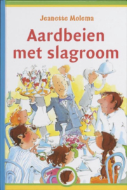 Aardbeien met slagroom