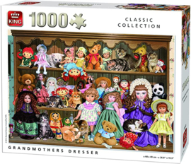 King Classic Collection - Grandmothers Dresser - 1000 Stukjes
