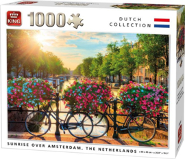 Sunrise over Amsterdam, The Netherlands - King Dutch Collection - 1000 Stukjes
