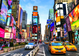 Times Square - Rebo Premium Quality Puzzel - 1000 Stukjes