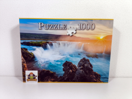 Godafoss Waterval, IJsland - 1000 Stukjes
