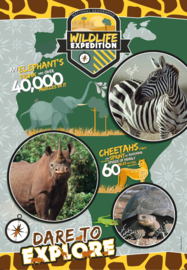 DARE TO EXPLORE - National Geographic Kids - Clementoni Supercolor Puzzel - 180 Stukjes