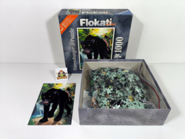 Ravensburger Flokati Puzzel - Zwarte Panter - 1000 Stukjes