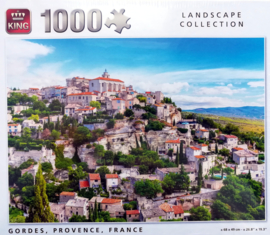 Gordes, Provence, France - King Landscape Collection - 1000 Stukjes