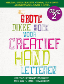 Het grote dikke boek voor creatief handletteren - Deel 2