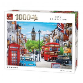 King Puzzel - London - City Collection - 1000 Stukjes