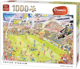 Soccer Stadium - King Comic Collection - 1000 Stukjes