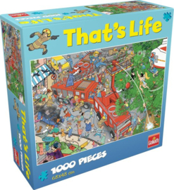Goliath That's Life Puzzel - Fire Station - 1000 Stukjes