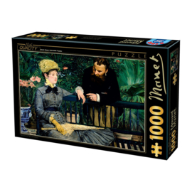 Édouard Manet, In the Conservatory - D-Toys High Quality Puzzel - 1000 Stukjes