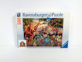 Ravensburger Puzzel - Majestueuze Drinkplaats- 500 Stukjes