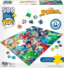 Funko Pop! Puzzel – Marvel Spider-Man - 500 Stukjes