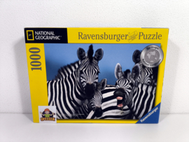Ravensburger Puzzel - Vrolijke Zebra's - 1000 Stukjes