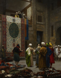 Jean-Léon Gérôme, Carpet Merchant in Cairo - D-Toys High Quality Puzzel - 1000 Stukjes