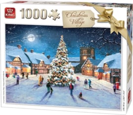 Christmas Village - King Puzzel - 1000 Stukjes