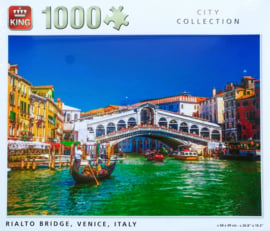 King City Collection Puzzel - Rialto Bridge, Venice, Italy - 1000 Stukjes