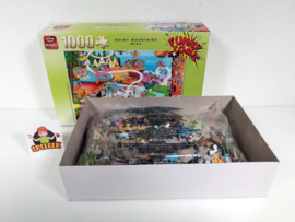 King Funny Comic Collection Puzzel - Rock Mountains Wide - 1000 Stukjes