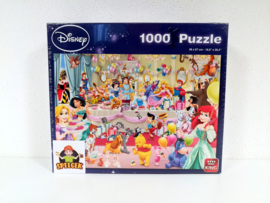 King Puzzel - Disney Verjaardagsfeestje - 1000 Stukjes