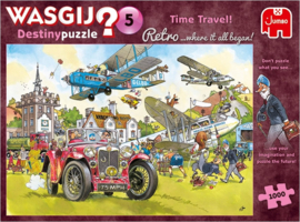 Wasgij Retro Destiny 5 Puzzel - Tijdreizen! - 1000 Stukjes