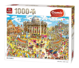 King Comic Collection Puzzel - Rome - 1000 Stukjes