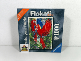 Ravensburger Flokati Puzzel - Exotische Kleurenpracht - 1000 Stukjes