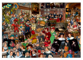 Goliath That's Life Gallery Edition Puzzel - Rembrandt van Rijn - 1000 Stukjes