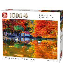 Little House at the Lake - King Landscape Collection - 1000 Stukjes