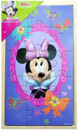 Houten puzzel - Minnie Mouse - 15 Stukjes