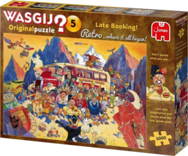 Wasgij Retro Original 5 Puzzel - Last-minute Boeking! - 1000 Stukjes