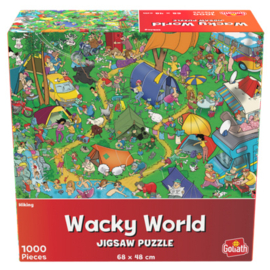 Goliath Wacky World Puzzel - Hiking - 1000 Stukjes