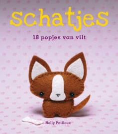 Schatjes - 18 popjes van vilt