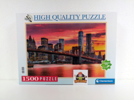 Clementoni High Quality Puzzel - East River at Dusk - 1500 Stukjes