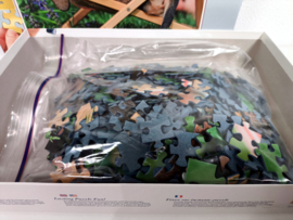 Ravensburger Grotere Stukjes Puzzel - Schattige Teckel - 500 Stukjes