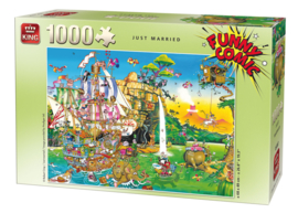 Just Married - King Funny Comic Collection - 1000 Stukjes