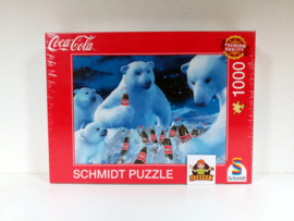 Schmidt Puzzel - Coca Cola – Polar Bears - 1000 Stukjes