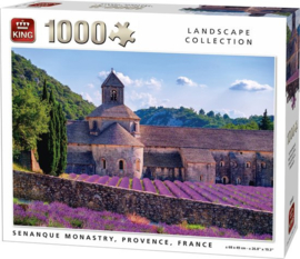 Senanque Monastry, Provence, France - King Landscape Collection - 1000 Stukjes