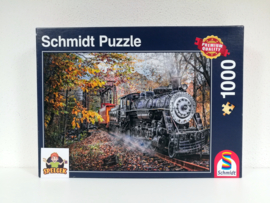 Schmidt Puzzel - Fascinerend Treinspoor - 1000 stukjes